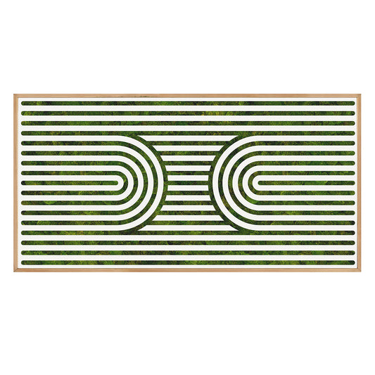 Moss Art - Optical Series No. 008 (4'x 8')