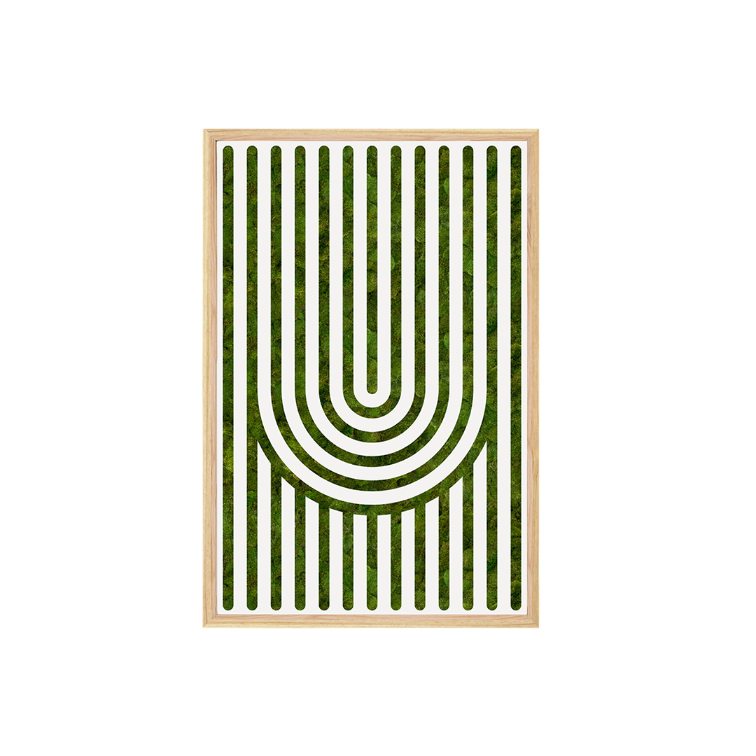 Moss Art - Optical Series No. 015 (3' x 2')