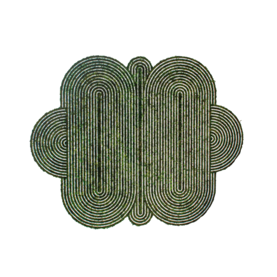 Optical Moss Art - Divinity (4' x 5')