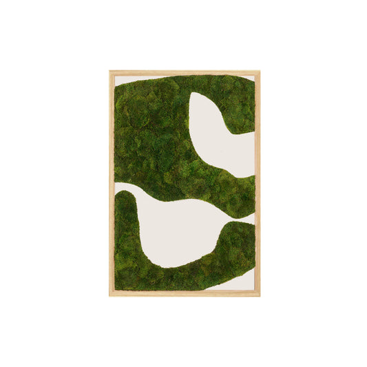 Moss Art - Abstract Series No. 053 (3' x 2')