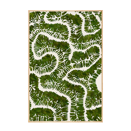 Moss Art - Coral Series No. 001 (6'x 4')