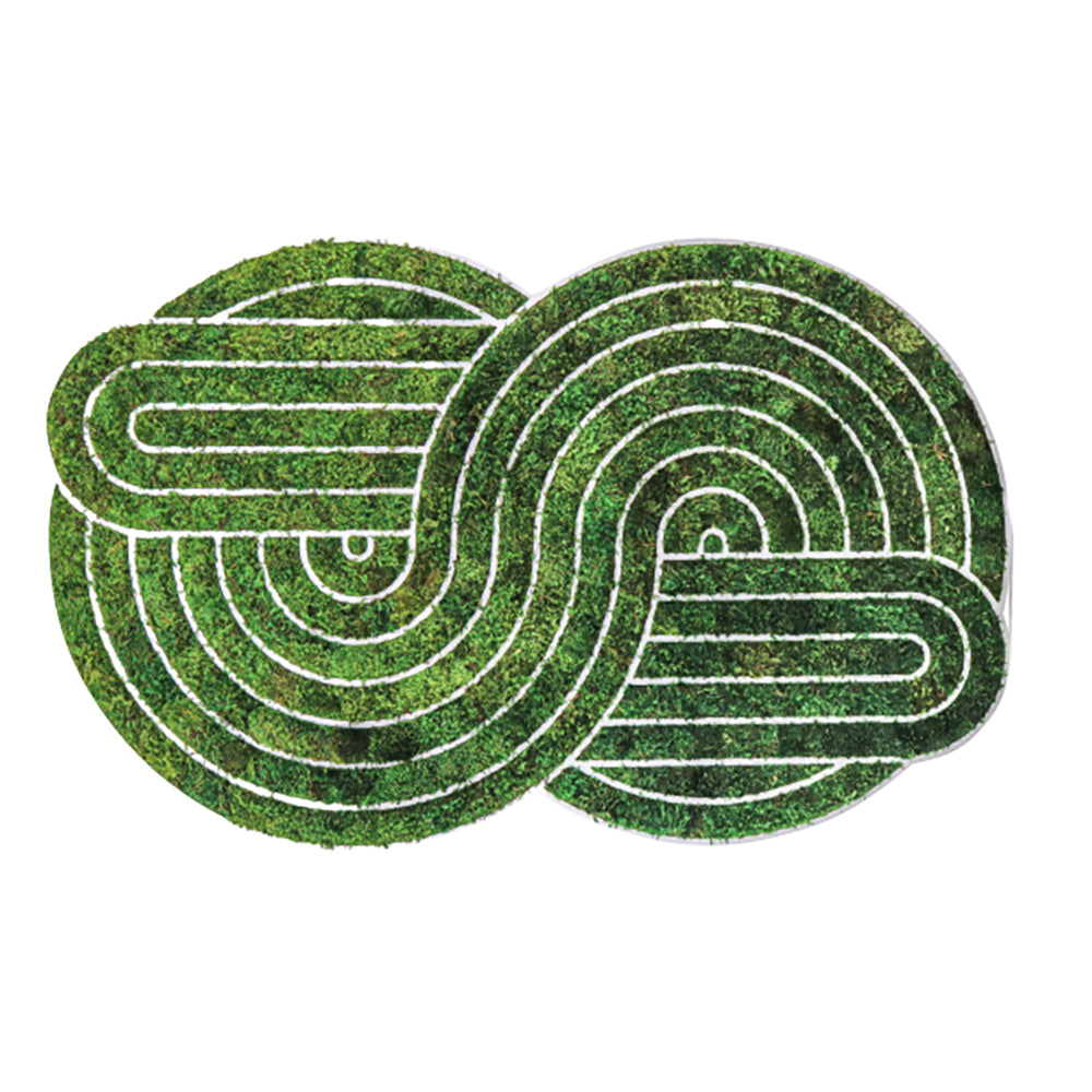 Optical Moss Art - Supreme (6’ x 3’ 8”)