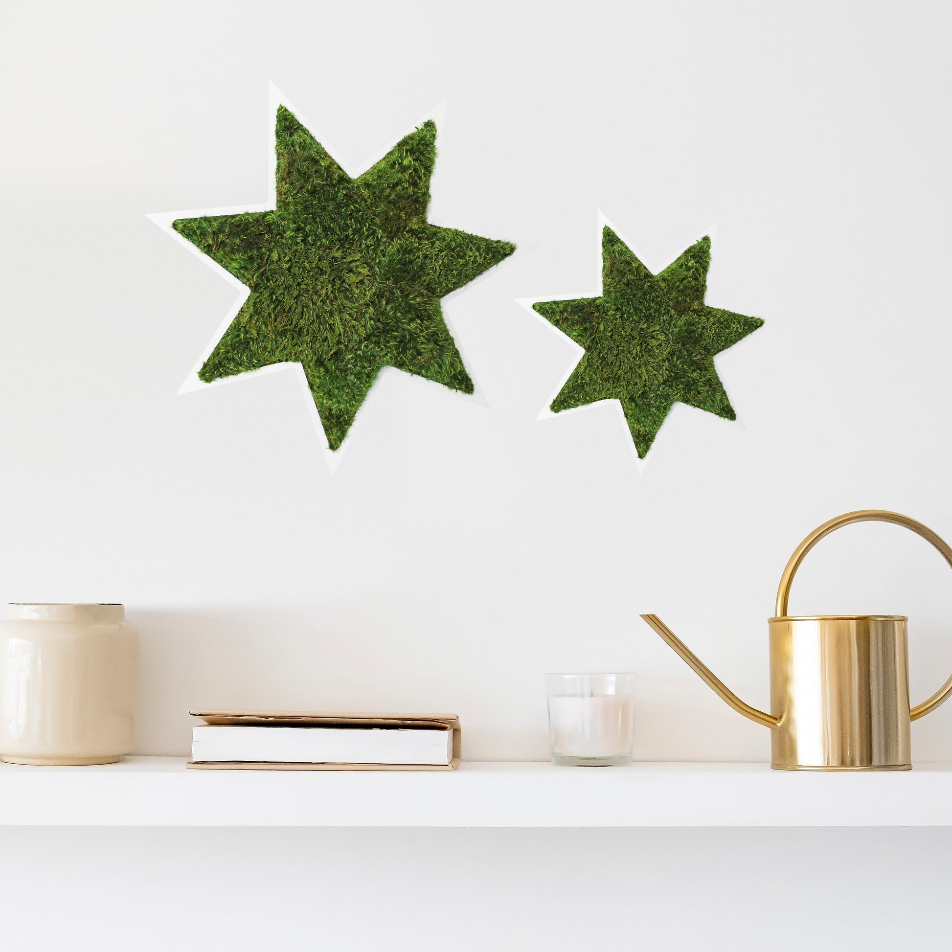 Star - Moss Wall Decor