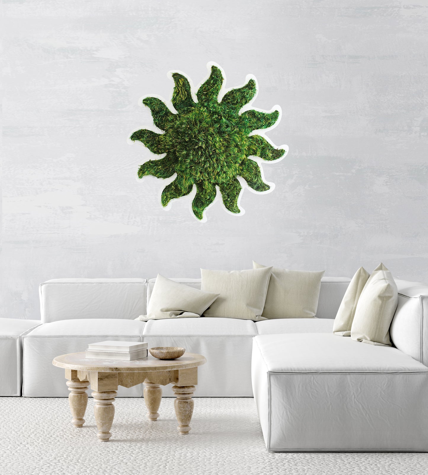 Sun - Moss Wall Decor