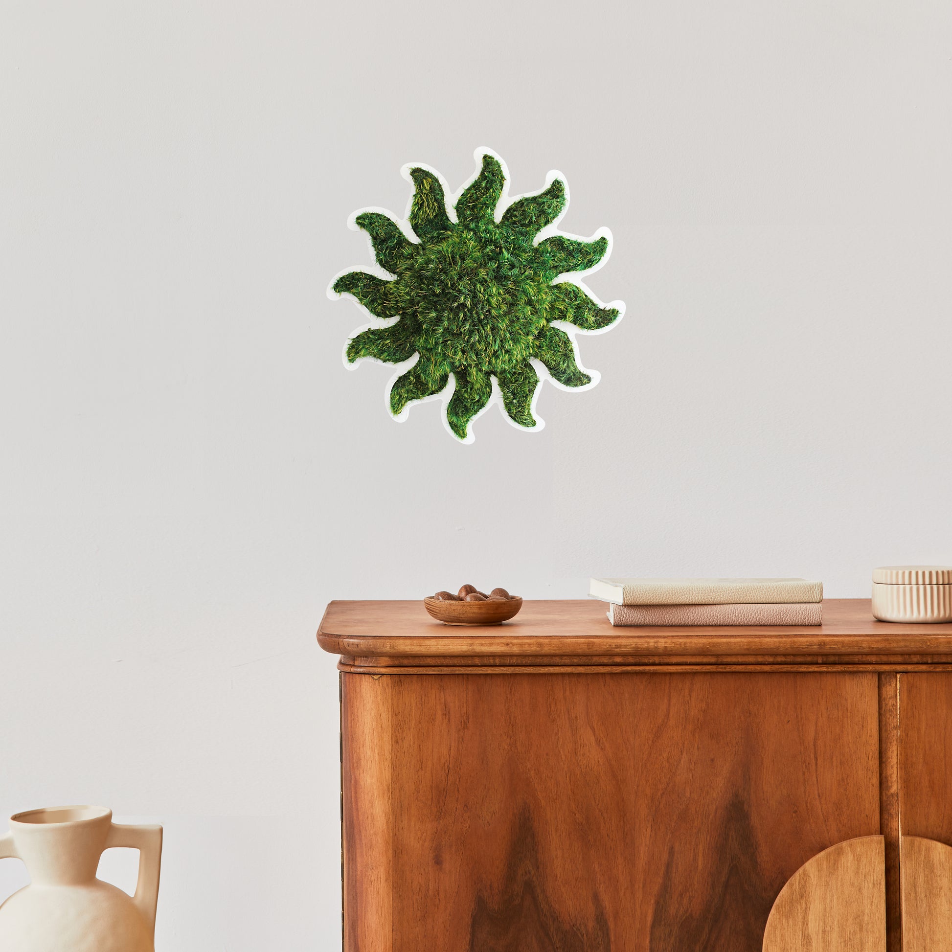 Sun - Moss Wall Decor